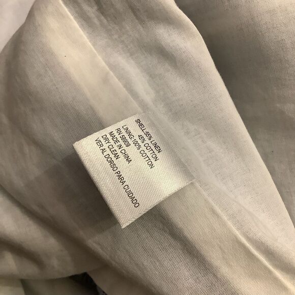 NWT ❤️🔥 Daniel Cremieux Linen Striped Dress 👗 - Picture 6 of 7